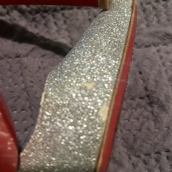 Christian Louboutin Pigalle 120 glitter mini